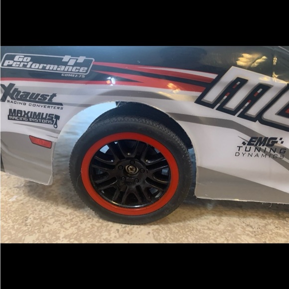 2017 Mustang Ford “Nkok” # 14 Racing Car. Color: Red, White & Black, Body - Picture 5 of 12